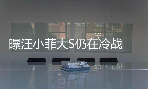 曝汪 男期赶大S大S安抚小菲回家冷战仍在方近